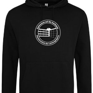 Hoodie 2 JustHoods DEEP BLACK – Gymnasium auf der Karthause