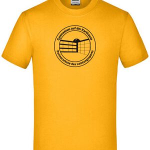 T-Shirt Daiber GOLD YELLOW – Gymnasium auf der Karthause