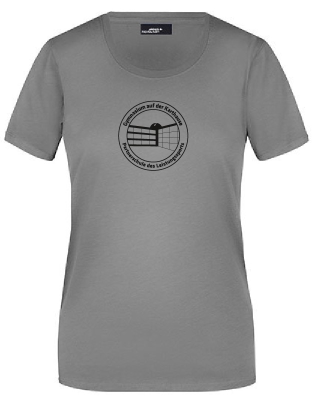 Ladies´ T-Shirt Daiber DARK GREY - Gymnasium auf der Karthause