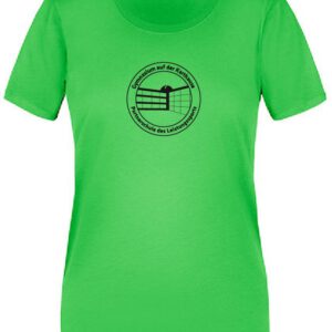 Ladies´ T-Shirt Daiber LIME GREEN – Gymnasium auf der Karthause